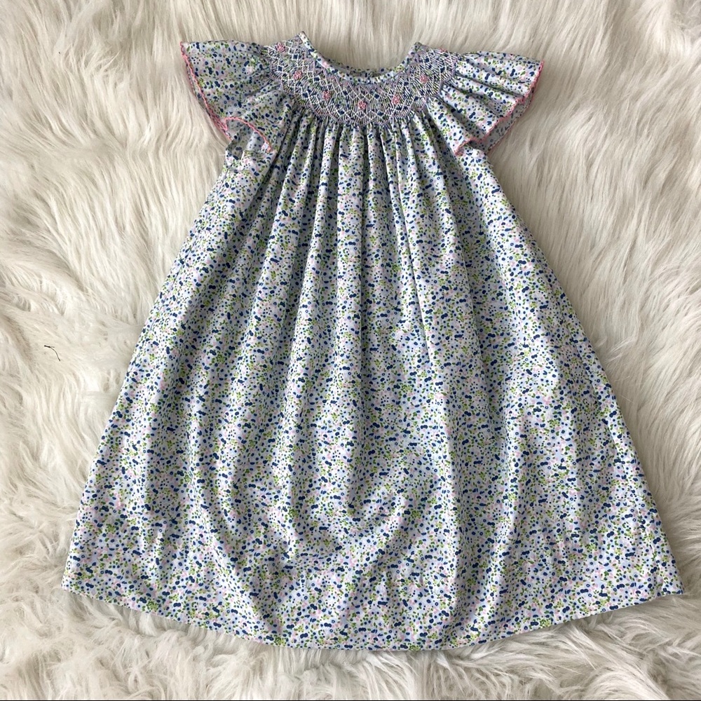 Edgehill Collection Embroidered Cotton Dress